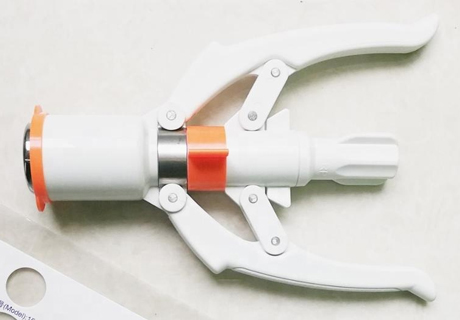 Obriezka pomocou staplera